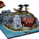 Illustration for article titled This iJurassic Park/i Lego Diorama Combines All Four Movies Into One Massive Display